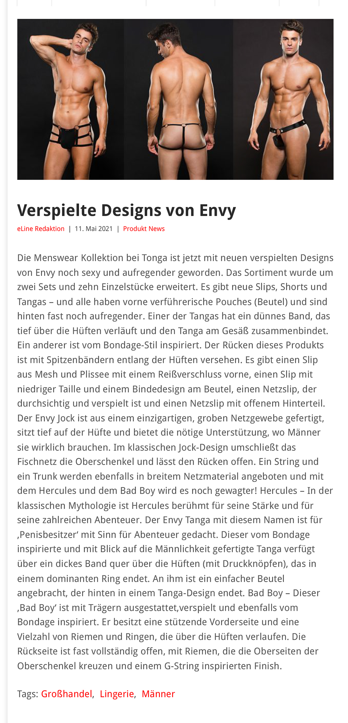 2021-05 eLine Online - Envy